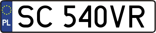 SC540VR