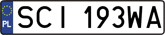 SCI193WA