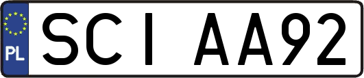 SCIAA92