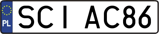 SCIAC86