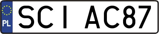 SCIAC87