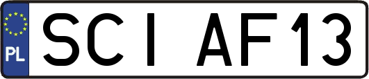 SCIAF13