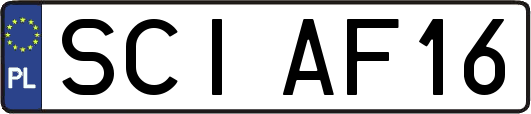 SCIAF16