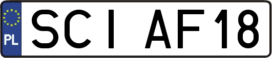 SCIAF18