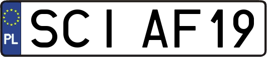SCIAF19