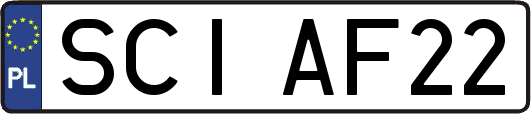 SCIAF22