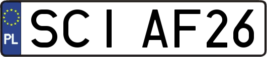 SCIAF26