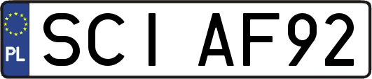 SCIAF92