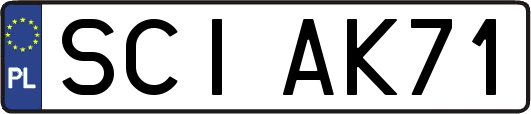 SCIAK71