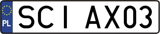 SCIAX03