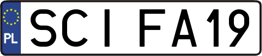SCIFA19