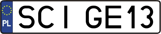 SCIGE13
