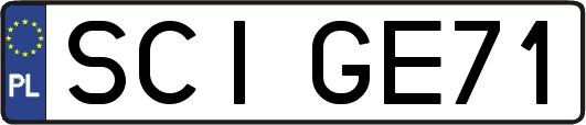 SCIGE71