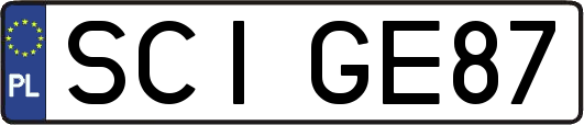 SCIGE87