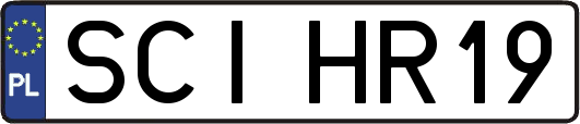 SCIHR19