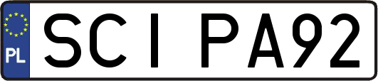 SCIPA92
