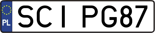 SCIPG87