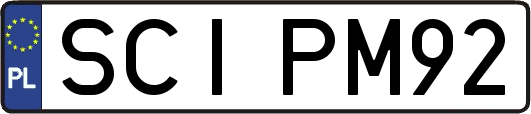 SCIPM92
