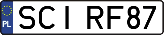 SCIRF87