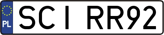 SCIRR92
