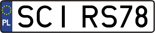 SCIRS78