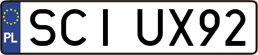 SCIUX92
