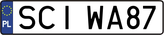 SCIWA87