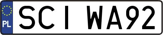 SCIWA92