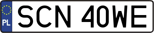 SCN40WE