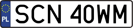 SCN40WM