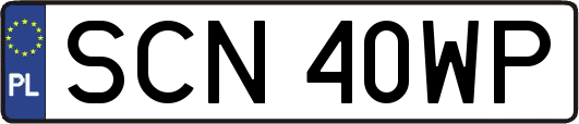 SCN40WP