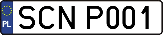 SCNP001
