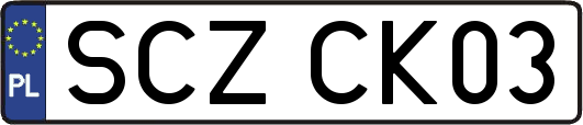 SCZCK03