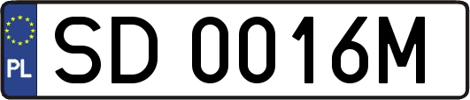 SD0016M