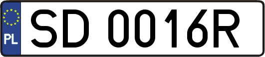 SD0016R