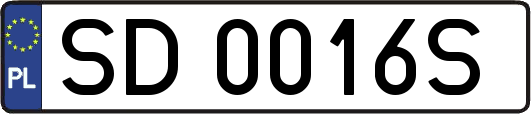 SD0016S