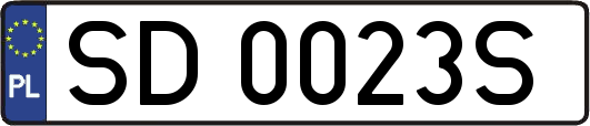 SD0023S