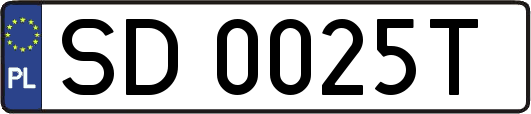 SD0025T