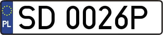 SD0026P