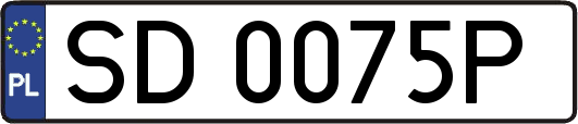 SD0075P