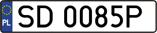 SD0085P