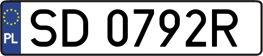 SD0792R