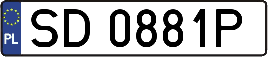 SD0881P