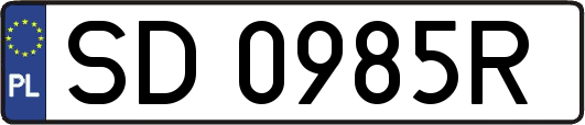 SD0985R