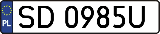 SD0985U