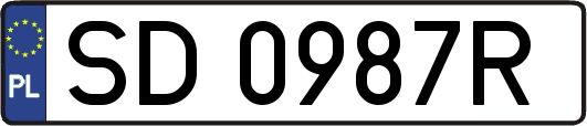 SD0987R