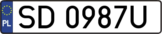 SD0987U