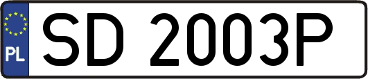 SD2003P