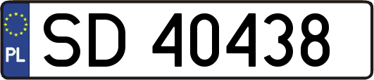 SD40438