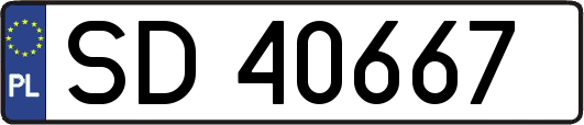 SD40667